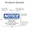 Signmission Truck Drivers Must Check In At Office Prior OSHA Notice Sign, Plastic, 14in W x 10in L, 2PK OS-2PACK-NS-P-1014-L-18737 - alternate 4